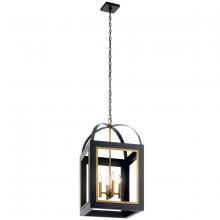 Kichler 52029BKNBR - Large Foyer Pendant 4Lt