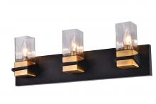  VL9323-3AB/BK - Vanity Wall Aged Brass/Black