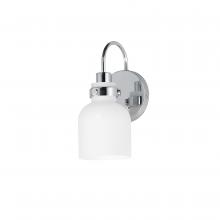 Maxim 12331WTPC - Milk-Wall Sconce