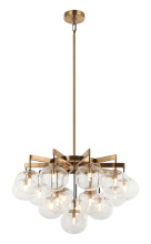 Matteo Lighting C38116AG - Bulbus Aged Gold Brass Pendant