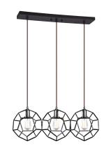 Matteo Lighting C54643RB - Geometry Linear Pendant