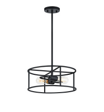 Matteo Lighting C71602RB - Candid Rusty Black Pendant