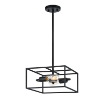 Matteo Lighting C71642RB - Candid Rusty Black Pendant
