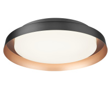 Matteo Lighting M15601BK - Vieno Black Flush Mounts