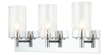 Matteo Lighting S04903CHCL - Candela Chrome Wall Sconce