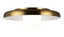 Matteo Lighting X34421AGOP - Creston Aged Gold Brass Ceiling Mount