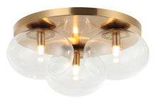 Matteo Lighting X38103AG - Bulbus Aged Gold Brass Ceiling Mount