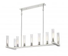  3031-9L-PN - 9 Light Linear Chandelier