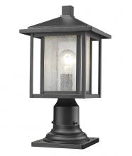 Z-Lite 554PHM-533PM-BK - 1 Light Outdoor Pier Mounted Fixture