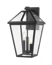 Z-Lite 579XL-BK - 3 Light Outdoor Wall Light