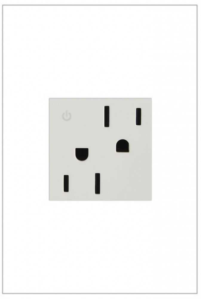 Tamper-Resistant Dual Controlled Outlet, 15A