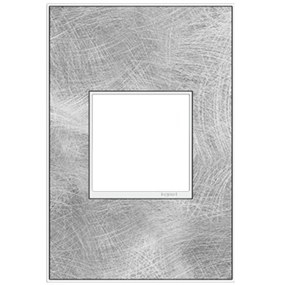 Spiraled Stainless, 1-Gang Wall Plate