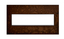 Legrand Canada AWM4GHFBR1 - Hubbardton Forge Bronze, 4-Gang Wall Plate
