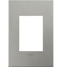 Legrand Canada AD1WP-BS - Compact FPC Wall Plate, Brushed Stainless Steel (10 pack)