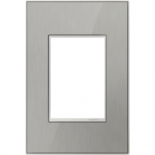 Legrand Canada AWM1G3MS4 - Brushed Stainless, 1-Gang + Wall Plate