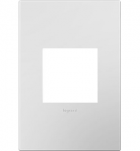 Legrand Canada AWP1G2PW4 - Powder White, 1-Gang Wall Plate