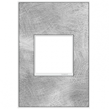 Legrand Canada AWM1G2SP4 - Spiraled Stainless, 1-Gang Wall Plate