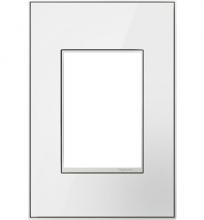 Legrand Canada AD1WP-MW - Compact FPC Wall Plate, Mirror White (10 pack)