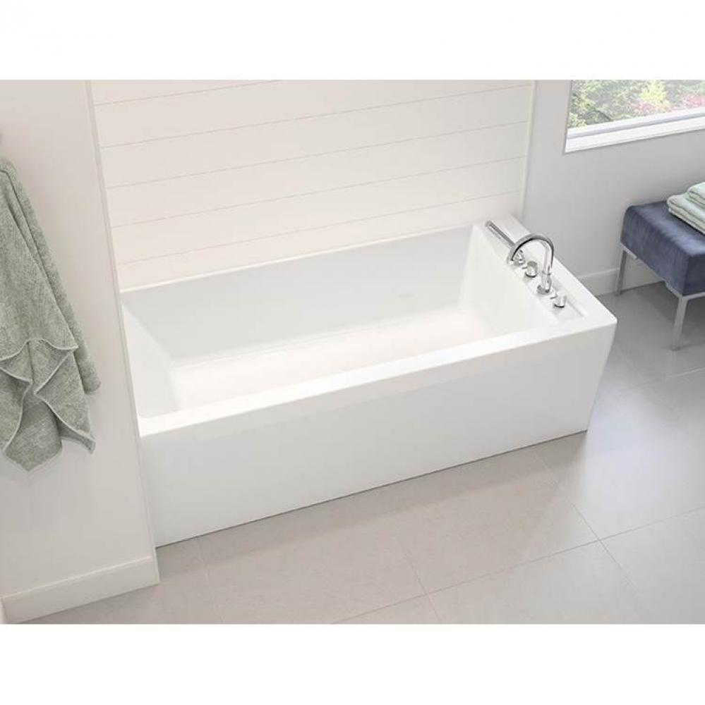 OPUS SEQUENCE TUB/6632/WHITE/RIGHT/WHITE DRAIN COVER