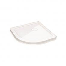  ALR32-18-B - ROUND BASE LOW-PROFILE/32''/WHITE