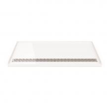  AZM4836-18-11-B - ZERO THRESHOLD BASE/4836/WHITE/CHROME