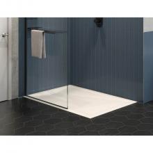 Fleurco AULV3260-18 - LVL LOW PROFILE BASE/32 X 60/ SIDE DRAIN / WHITE