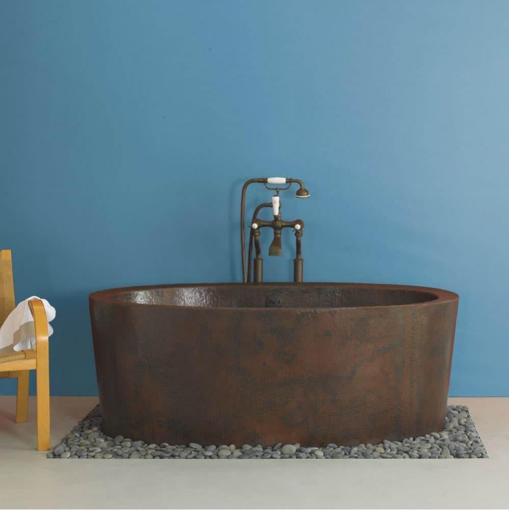 Aspen Bathtub in Antique Copper