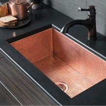  CPK493 - Cocina 30 Kitchen SInk in Polished Copper