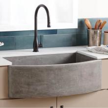  NSKQ3320-A - Farmhouse Quartet Kitchen Sink in Ash