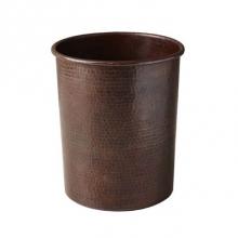  CPB244 - Copper Utensil Holder in Antique, Large