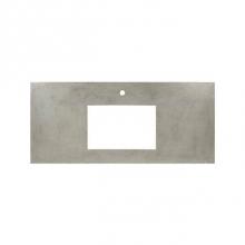 Native Trails NSV48-SV1 - 48'' Native Stone Vanity Top in Slate- Vessel with Single Hole Cutout