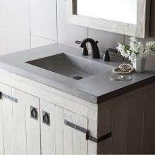  NSVNT36-A - 36'' Palomar Vanity Top with Integral Bathroom Sink in Ash