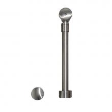  DR290-BN - Push to Seal Bath Waste & Overflow in Brushed Nickel