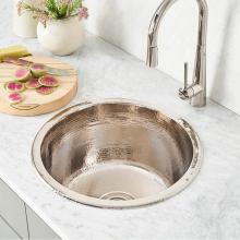  CPS851 - Redondo Grande Bar and Prep Sink in Polished Nickel