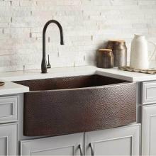  CPK295 - Rhapsody Farmhouse Kitchen Sink in Antique Copper