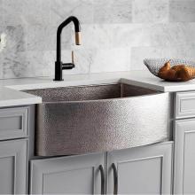  CPK595 - Rhapsody Farmhouse Kitchen Sink in Brushed Nickel