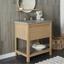 Native Trails VNO301-A-NSVNT30-A - 30'' Solace Vanity Base in Sunrise Oak with Palomar Vanity Top and Sink, Ash