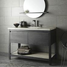 Native Trails VNO488-NSVNT48-A - 48'' Solace Vanity Base in Midnight Oak with Palomar Vanity Top and Sink