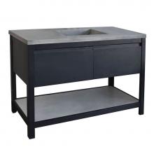  VNO488 - 48'' Solace Vanity in Midnight Oak - Top sold separately