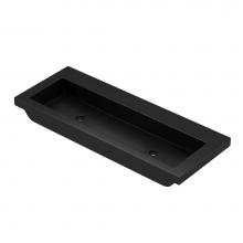  NSL4819-CX - Trough 4819 in Charcoal - No Faucet Holes