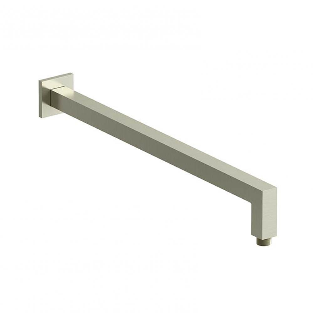 21'' Reach Wall Mount Shower Arm With Square Escutcheon