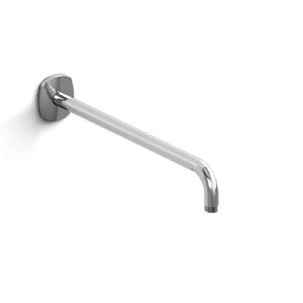16'' Reach Wall Mount Shower Arm With Oval Escutcheon