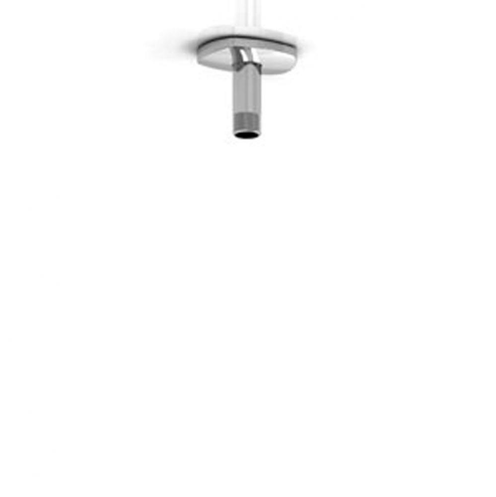 3'' Ceiling Mount Shower Arm With Oval Escutcheon