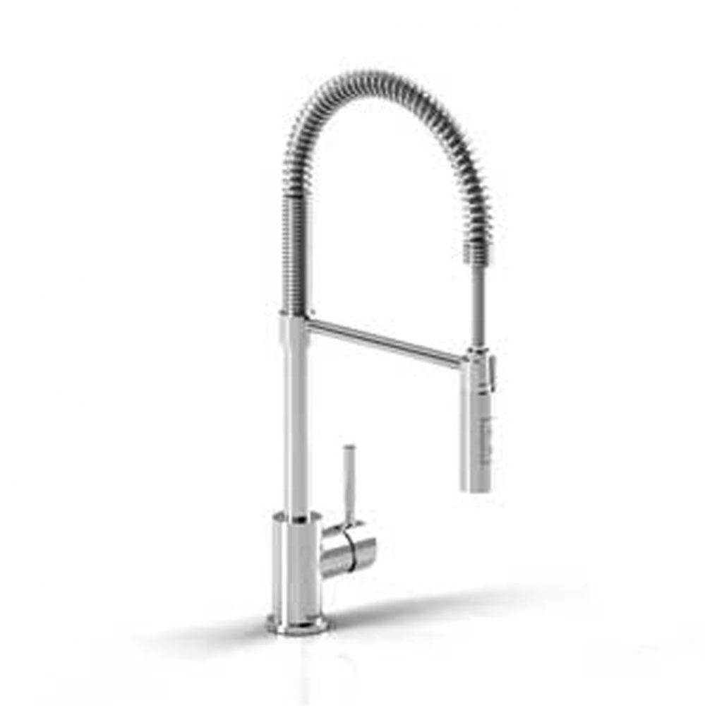 Bistro kitchen faucet with spray