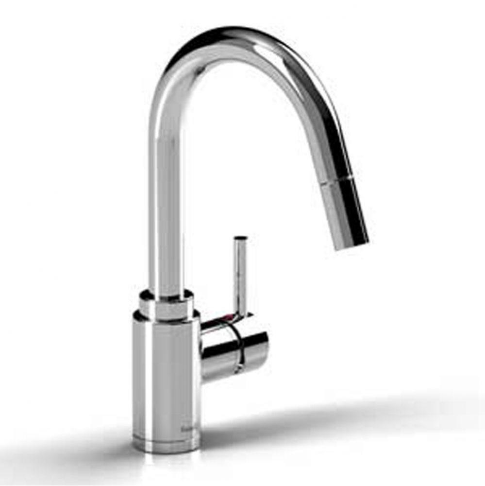 Bora tall kitchen faucet with spray