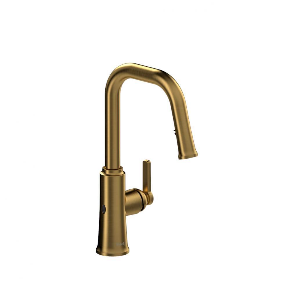 Trattoria™ touchless kitchen faucet with spray