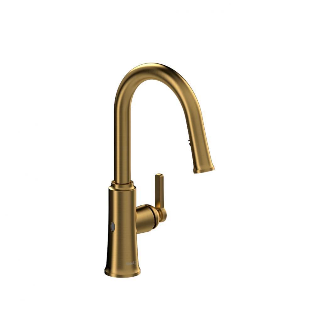 Trattoria™ touchless kitchen faucet with spray