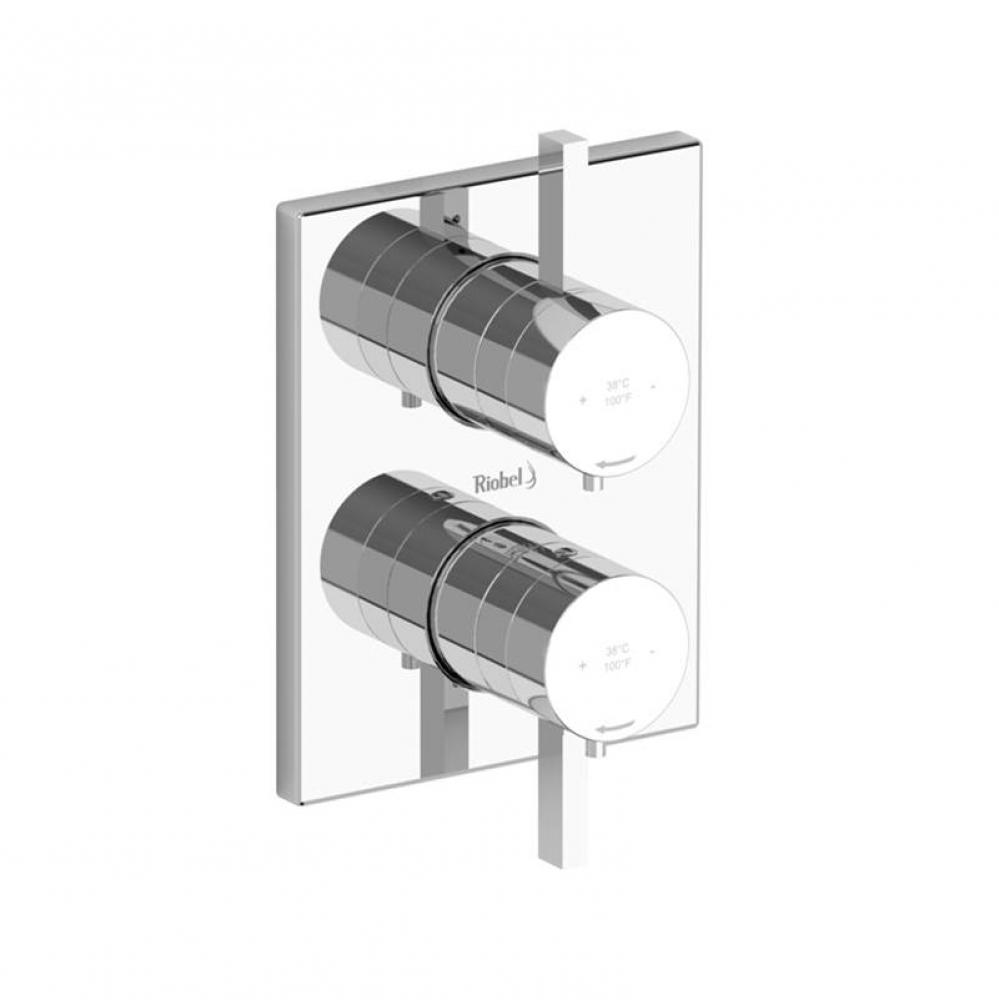 4-Way Type T/P (Thermostatic/Pressure Balance) 3/4'' Coaxial Complete Valve