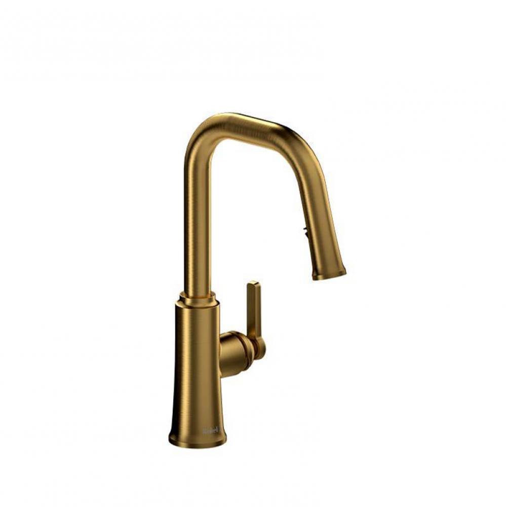 Trattoria kitchen faucet with spray