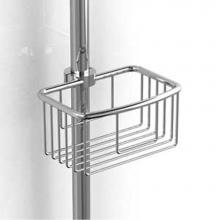  265C - Shower rail basket,  Ø of 17mm in 22mm (5/8 '' for 7/8 '')